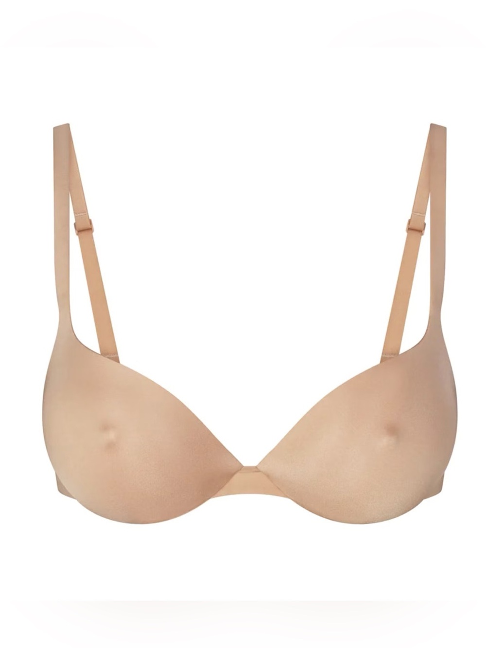 Skims Nipple Push-Up Bra Clay